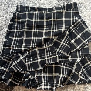 Altar’d State Black and white mini skirt